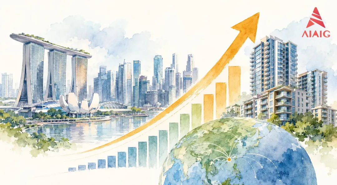 新加坡2026年第一季度房地产数据深度解析:URA官方报告显示私宅价格温和上涨0.9%,OCR领涨2.2%——海外华人投资者如何把握区域分化中的机遇