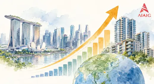 新加坡2026年第一季度房地产数据深度解析：URA官方报告显示私宅价格温和上涨0.9%，OCR领涨2.2%——海外华人投资者如何把握区域分化中的机遇