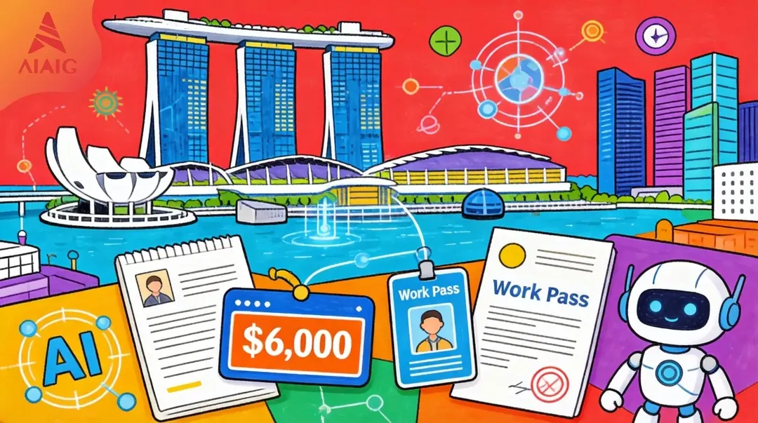 新加坡工作准证全面改革:就业准证门槛升至6,000新元,COMPASS更新,ONE Pass瞄准AI人才