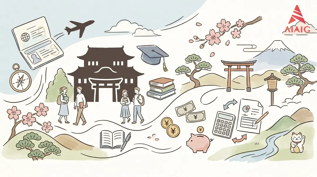2026年日本留学全攻略:签证新规解读、文部科学省奖学金申请指南与费用估算