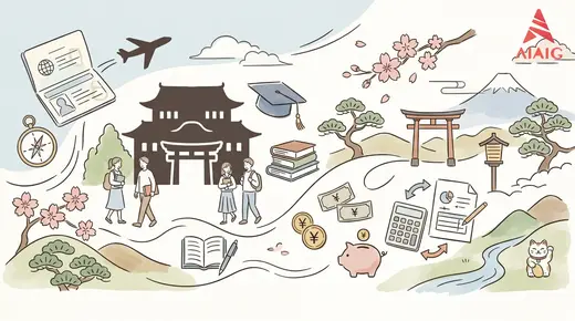 2026年日本留学全攻略：签证新规解读、文部科学省奖学金申请指南与费用估算